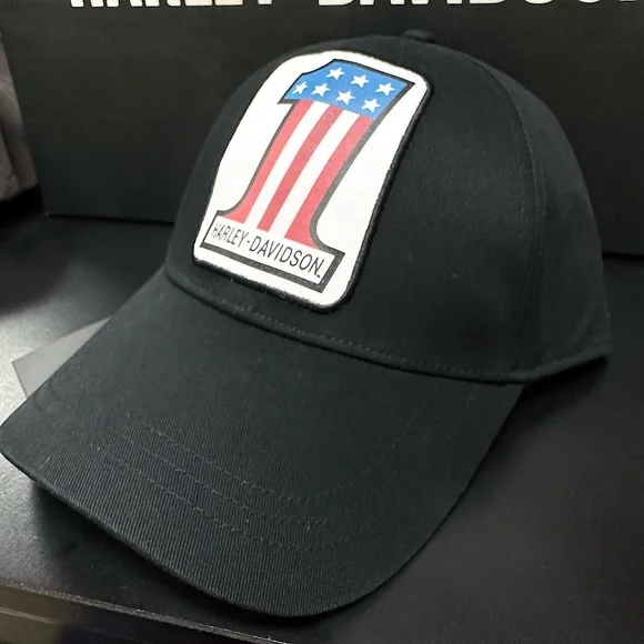 Harley-Davidson® Women's #1 Patch Baseball Cap - Picture 2 of 4